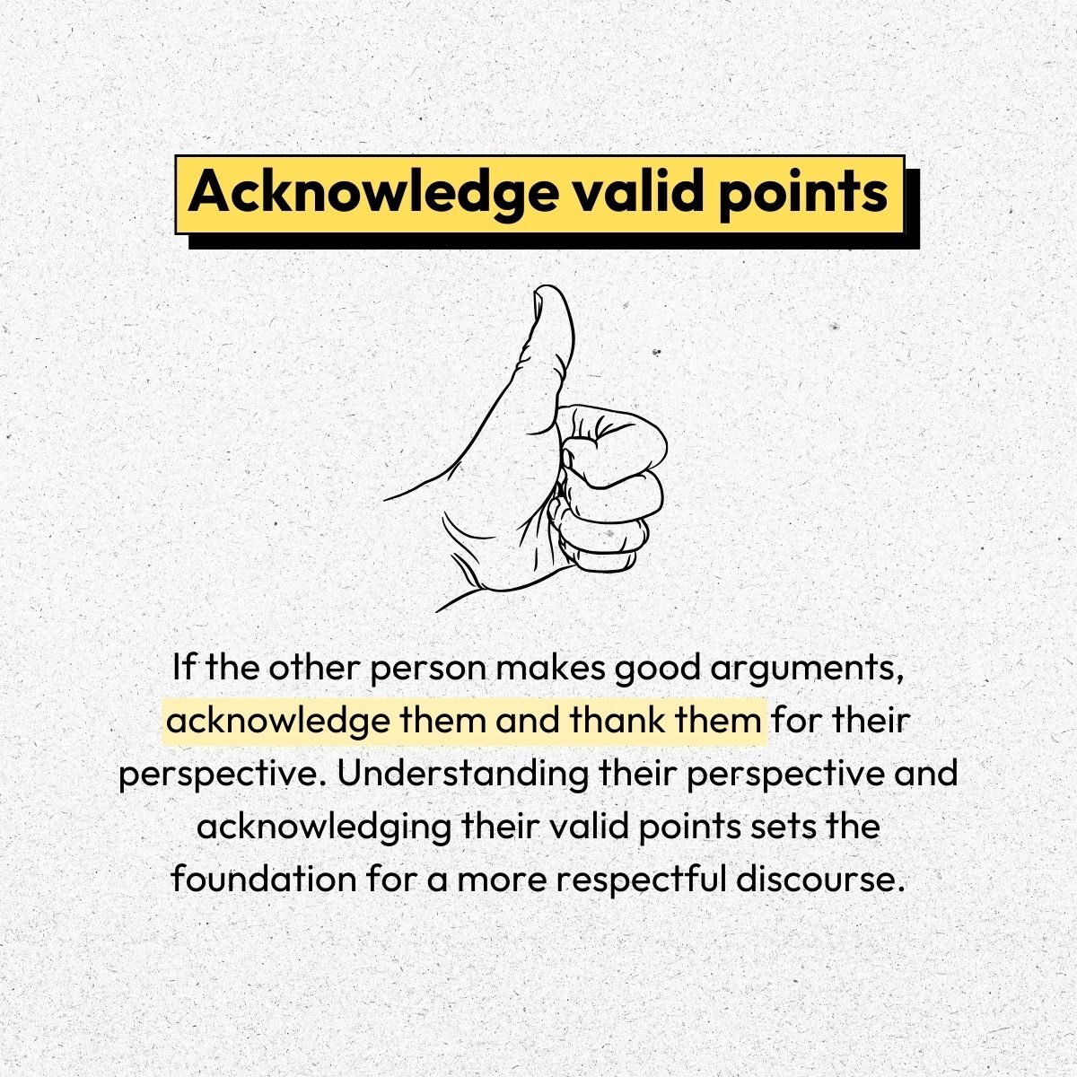 Acknowledge your opponents validapointers