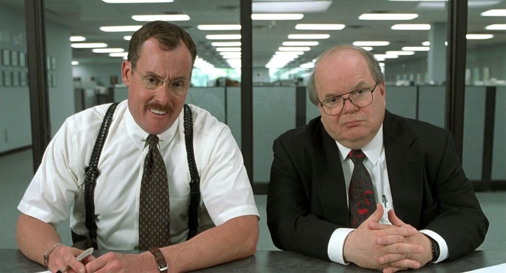 interview scene office space